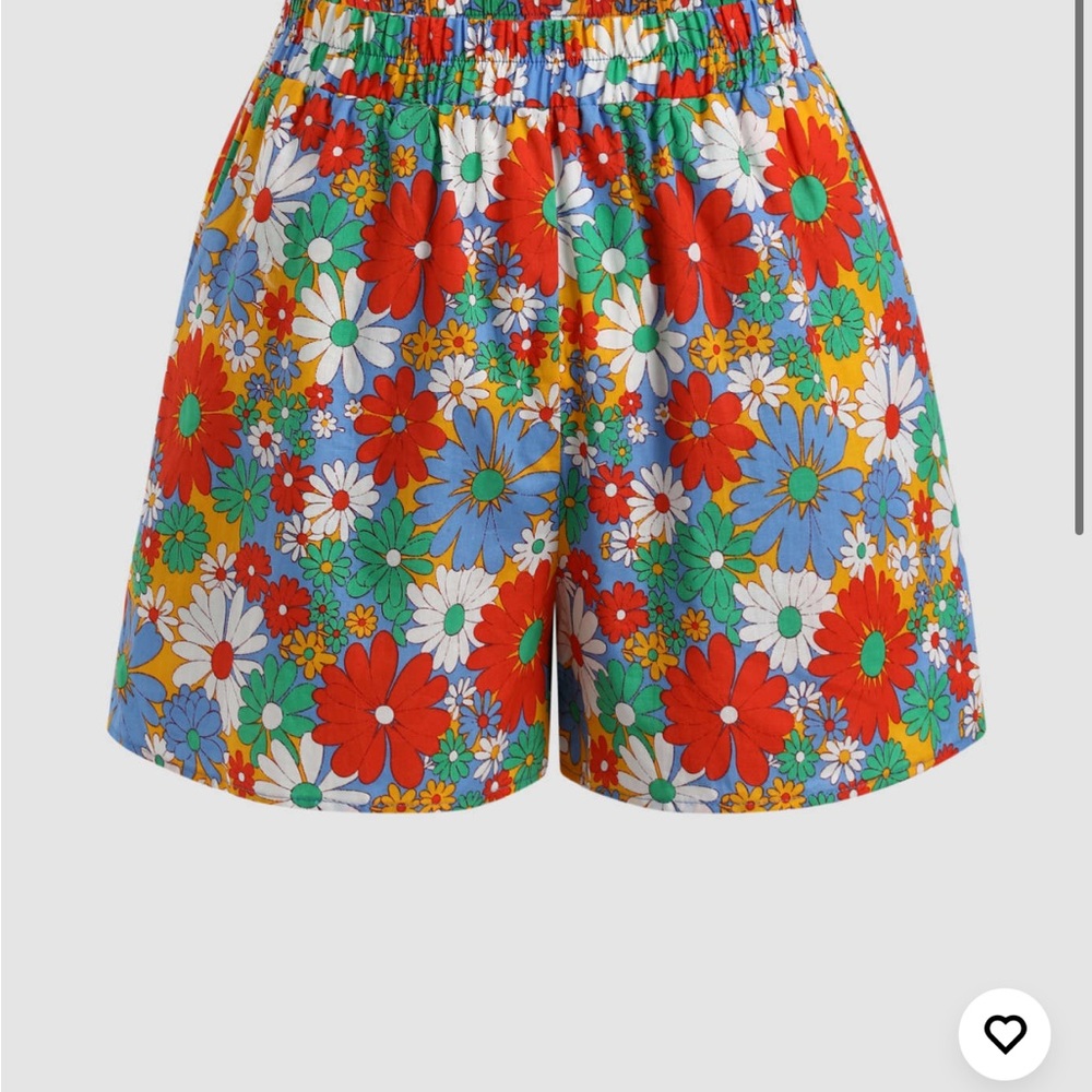 Floral shorts